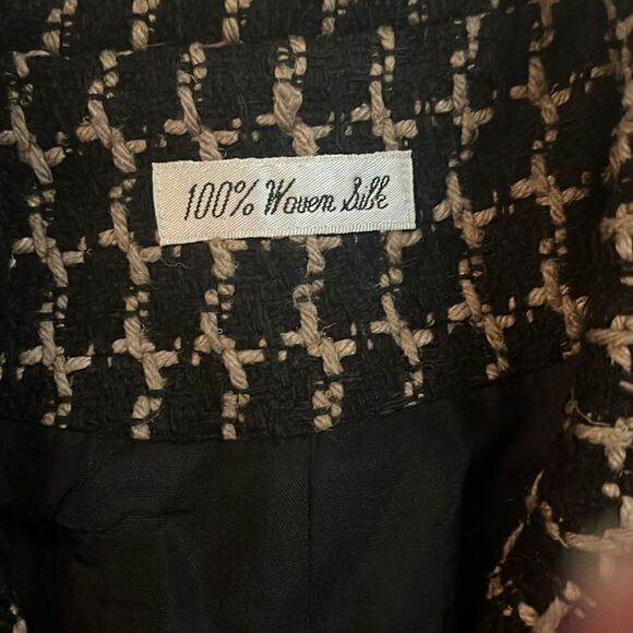 100% woven silk jacket - Picture 2 of 4